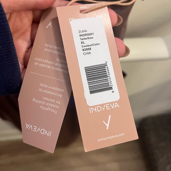 NWT Indyeva Zuha Dusty Pink Women's Jumpsuit | Size XL - Picture 4 of 5